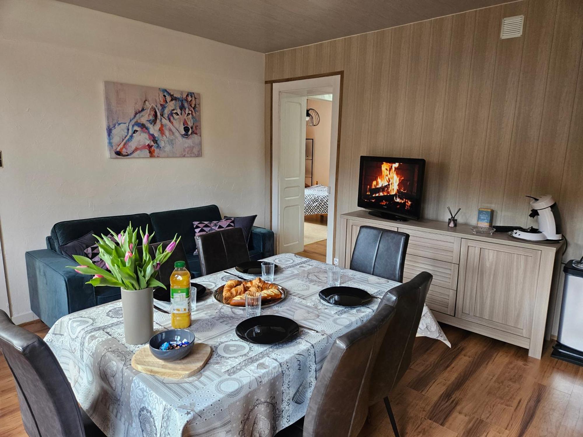 Appartement Chaleureux Gerardmer Proche Foret Exterior foto